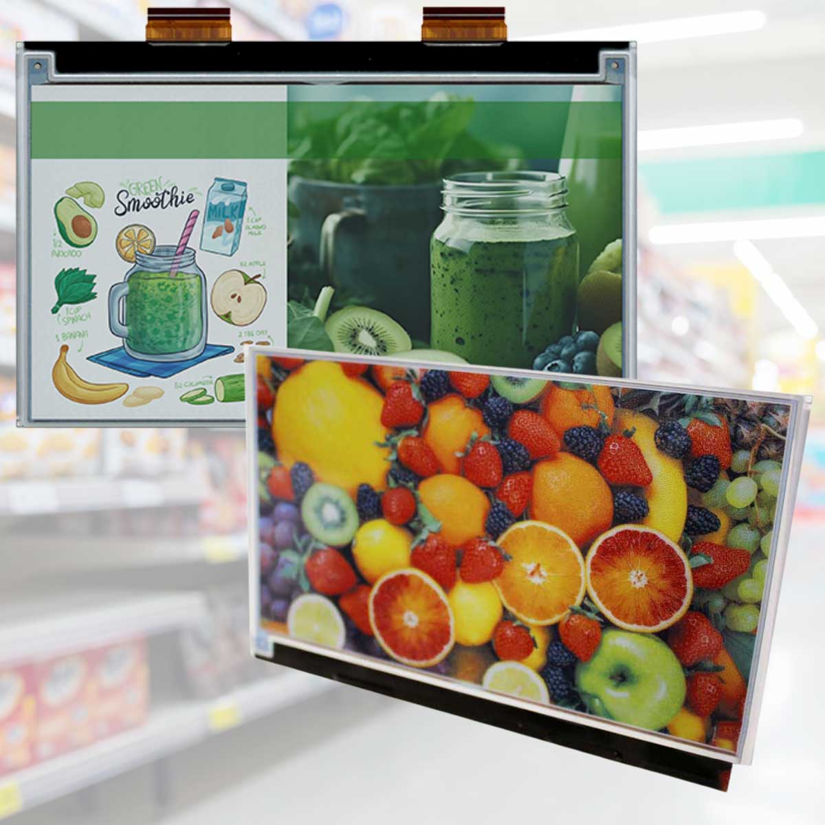 ePaper Spectra 6 colour display